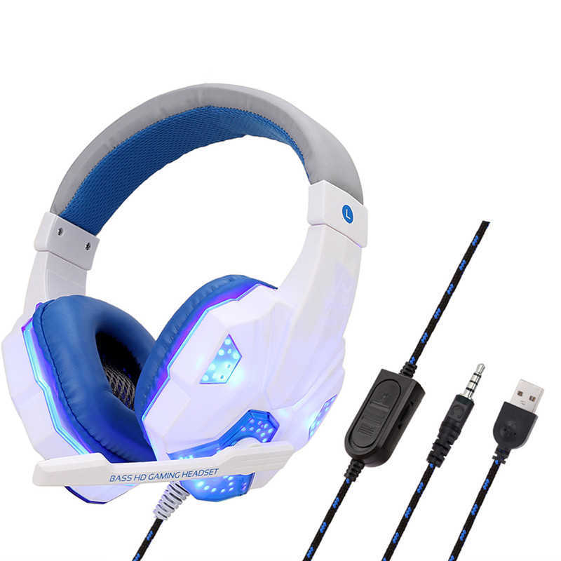 wired Soyto computer PS4/PS5 game luminous Headphones headset