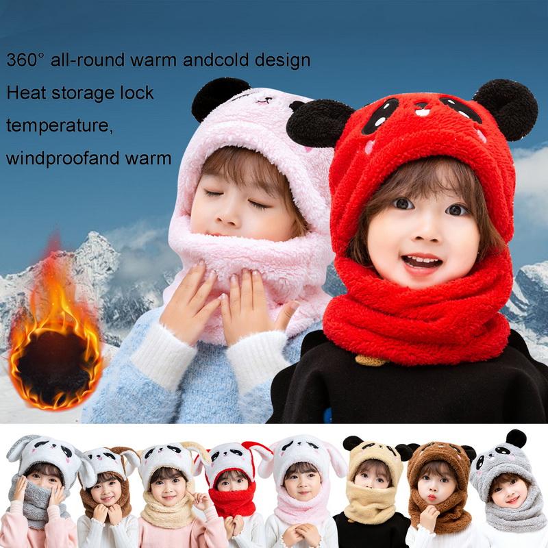Bandanas Autumn Winter Children Cartoon Scarf Hat Double Fleece Warmth Boy Girl Child Adult Baby Outdoor Thicken CapBandanas
Bandanas Autumn Winter Children Cartoon Scarf Hat Double Fleece Warmth Boy Girl Child Adult Baby Outdoor Thicken CapBandanas