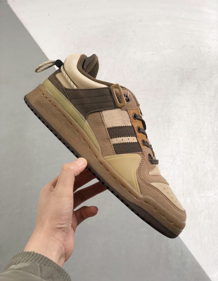(With Box)2022 FORUM Running Shoes Men Women Brown Sports Sneaker