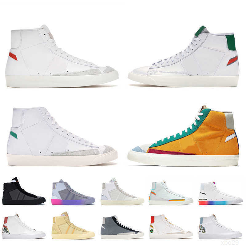 Wholesale Authentic Fashion Womens Mens Blazer Mid 77 Vintage Running Shoes Platform Designer Trainers White Bright Crimson Lucid Green Raygun Off Nik, B45 team red 36-45
Wholesale Authentic Fashion Womens Mens Blazer Mid 77 Vintage Running Shoes Platform Designer Trainers White Bright Crimson Lucid Green Raygun Off Nik, B45 team red 36-45