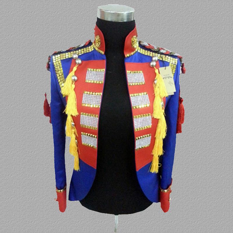 Men' Suits & Blazers Blue Blazer Men Designs Jacket Mens Stage Costumes For Singers Clothes Dance Star Style Dress Punk Rock Stand CollarMe
Men' Suits & Blazers Blue Blazer Men Designs Jacket Mens Stage Costumes For Singers Clothes Dance Star Style Dress Punk Rock Stand CollarMe