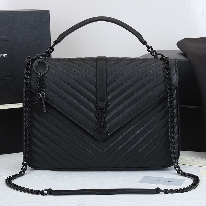 YSL Totes Bag Yves Saint Laurent Handbags Purses Genuine Leather Women Shoulder Bags Wallet Dust Bag