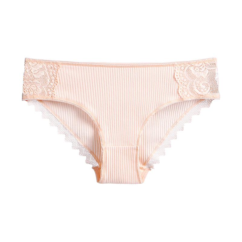 3 Pcs Cotton Panties Woman Lace Underwear High Quality Soft Breathable Female Briefs For Lingerie BANNIROU 220511