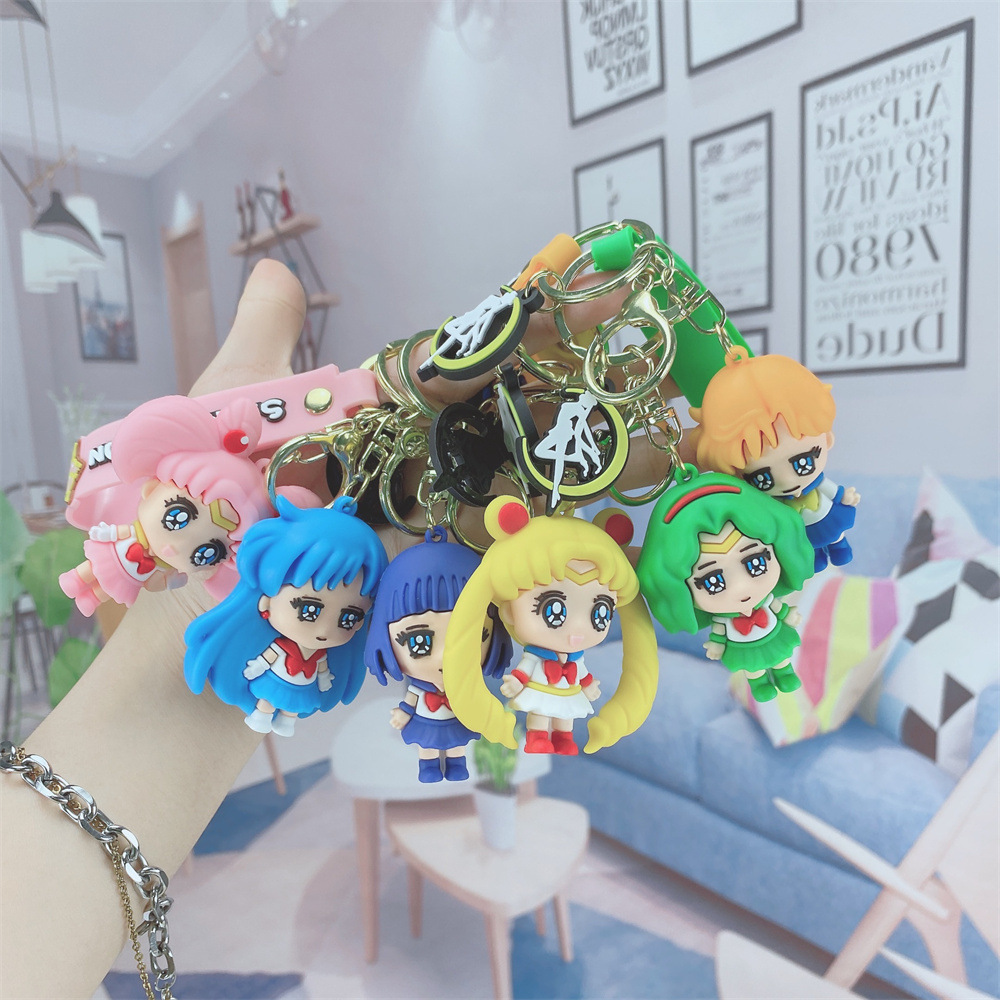 Party Favor Cartoon 3D Youth Pretty Girl Beautiful Warrior Keychain Handbag Pendant Cute Doll
Party Favor Cartoon 3D Youth Pretty Girl Beautiful Warrior Keychain Handbag Pendant Cute Doll