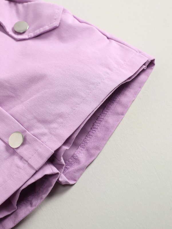 Toddler Girls Schiffy Panel Tee & Pinafore Shorts SHE