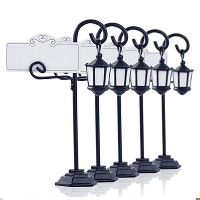 Party Decoration 5 PCS Streetlight Shape Wedding Reception Place Card Holder Number Name Table Menu Picture Po Clip Stand Wi
Party Decoration 5 PCS Streetlight Shape Wedding Reception Place Card Holder Number Name Table Menu Picture Po Clip Stand Wi