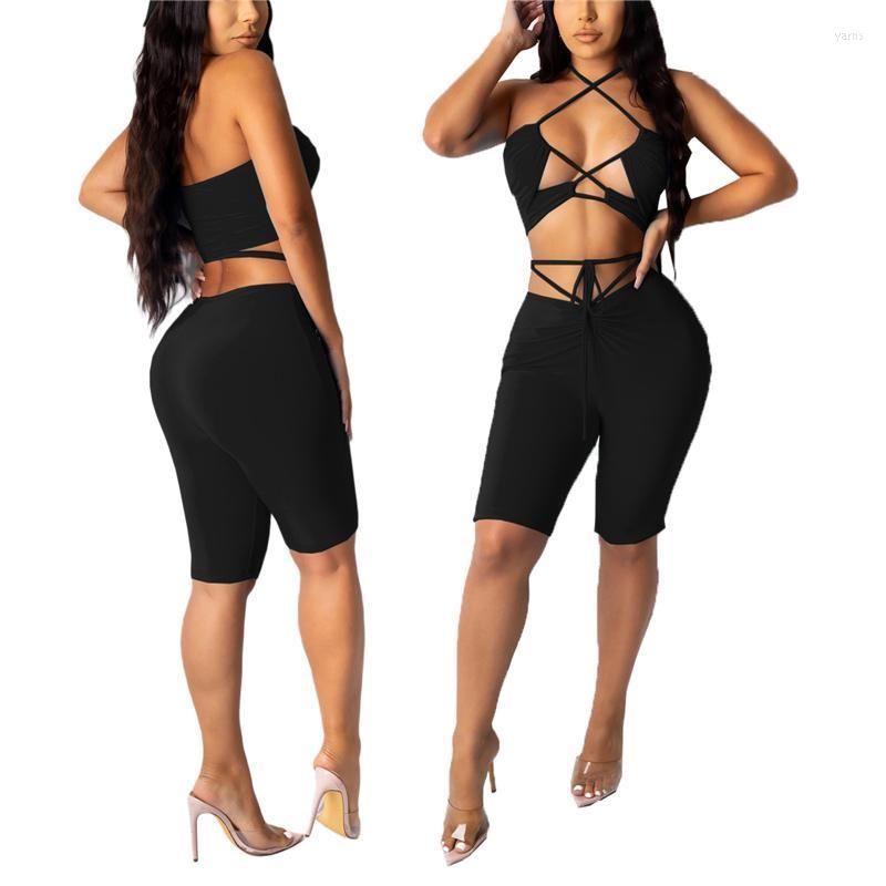 Women Sexy Three-piece Clothes Set Solid Color Sleeveless Off-the-shoulder Crop Tops Shorts And Kerchief Women' Tracksuits, White
Women Sexy Three-piece Clothes Set Solid Color Sleeveless Off-the-shoulder Crop Tops Shorts And Kerchief Women' Tracksuits, White