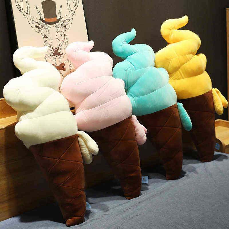 1Pc 507090Cm Creative Cute Ice Cream Pillow Plush Toys Popsicle Plush Pop Kids Baby soothing Toys Shop Home Decor Pillow J220729, Yellow
1Pc 507090Cm Creative Cute Ice Cream Pillow Plush Toys Popsicle Plush Pop Kids Baby soothing Toys Shop Home Decor Pillow J220729, Yellow