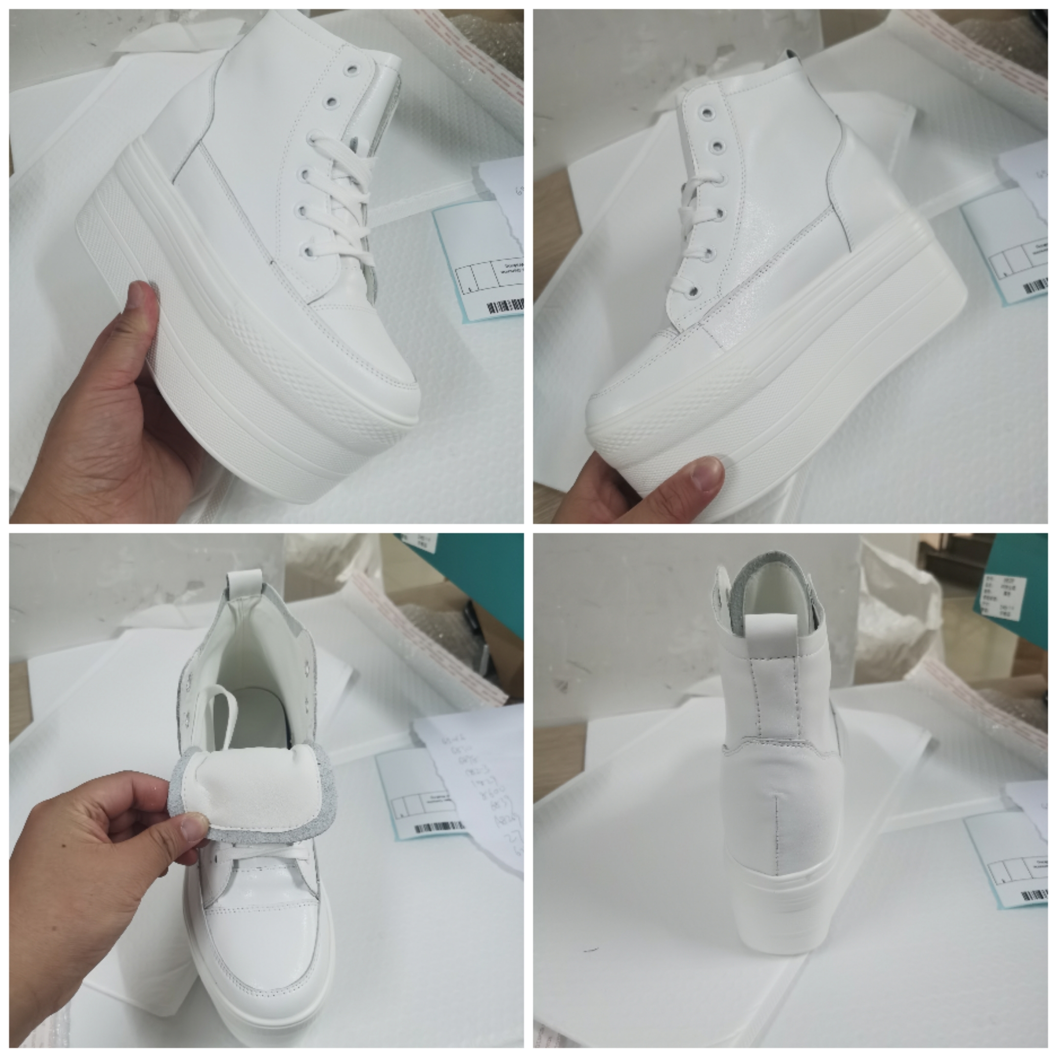 Super High Platform Height Increasing Shoes Woman Sneakers Breathable Wedges Platform Vulcanize Shoes Women Casual Shoes, Black
Super High Platform Height Increasing Shoes Woman Sneakers Breathable Wedges Platform Vulcanize Shoes Women Casual Shoes, Black