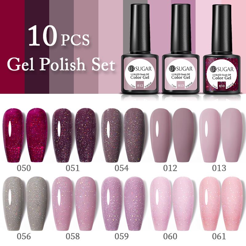 Nail Art Kits UR SUGAR Gel Polish Set Semi Permanent UV LED Varnish All For Manicure Design Soak Off Kit
Nail Art Kits UR SUGAR Gel Polish Set Semi Permanent UV LED Varnish All For Manicure Design Soak Off Kit