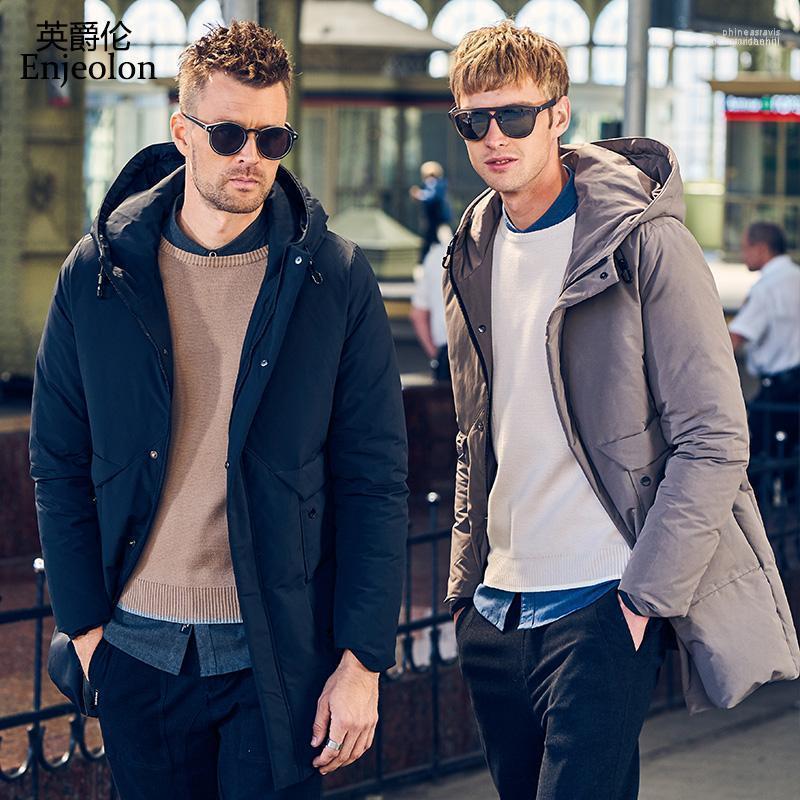 Enjeolon Brand Winter Thick Hoodies Long Down Jacket Men Hooded Parka Coat Male Warm 3XL YR27071 Phin22, Black
Enjeolon Brand Winter Thick Hoodies Long Down Jacket Men Hooded Parka Coat Male Warm 3XL YR27071 Phin22, Black