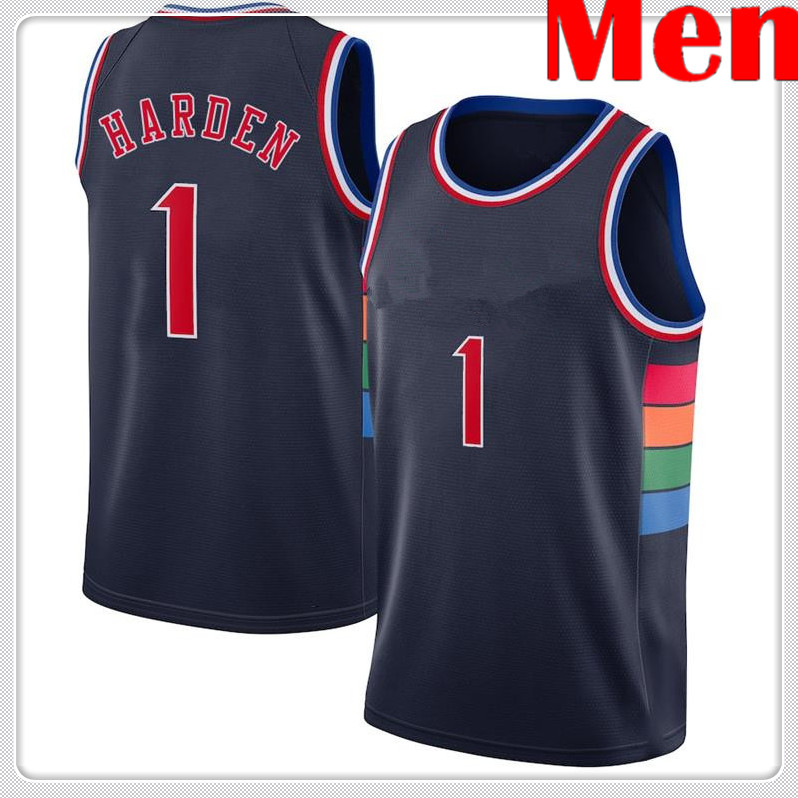 James 1 Harden Jersey joel 21 embiid Tyrese 0 Maxey Jerseys Allen 3 Iverson Basketball Jersey
James 1 Harden Jersey joel 21 embiid Tyrese 0 Maxey Jerseys Allen 3 Iverson Basketball Jersey