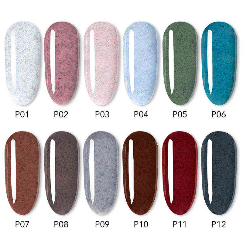 NXY Nail Gel Supply 5ml Uv polish Paint 9d Cat Eye Pearl Ahell Aeries Fur Fel Polish 0328