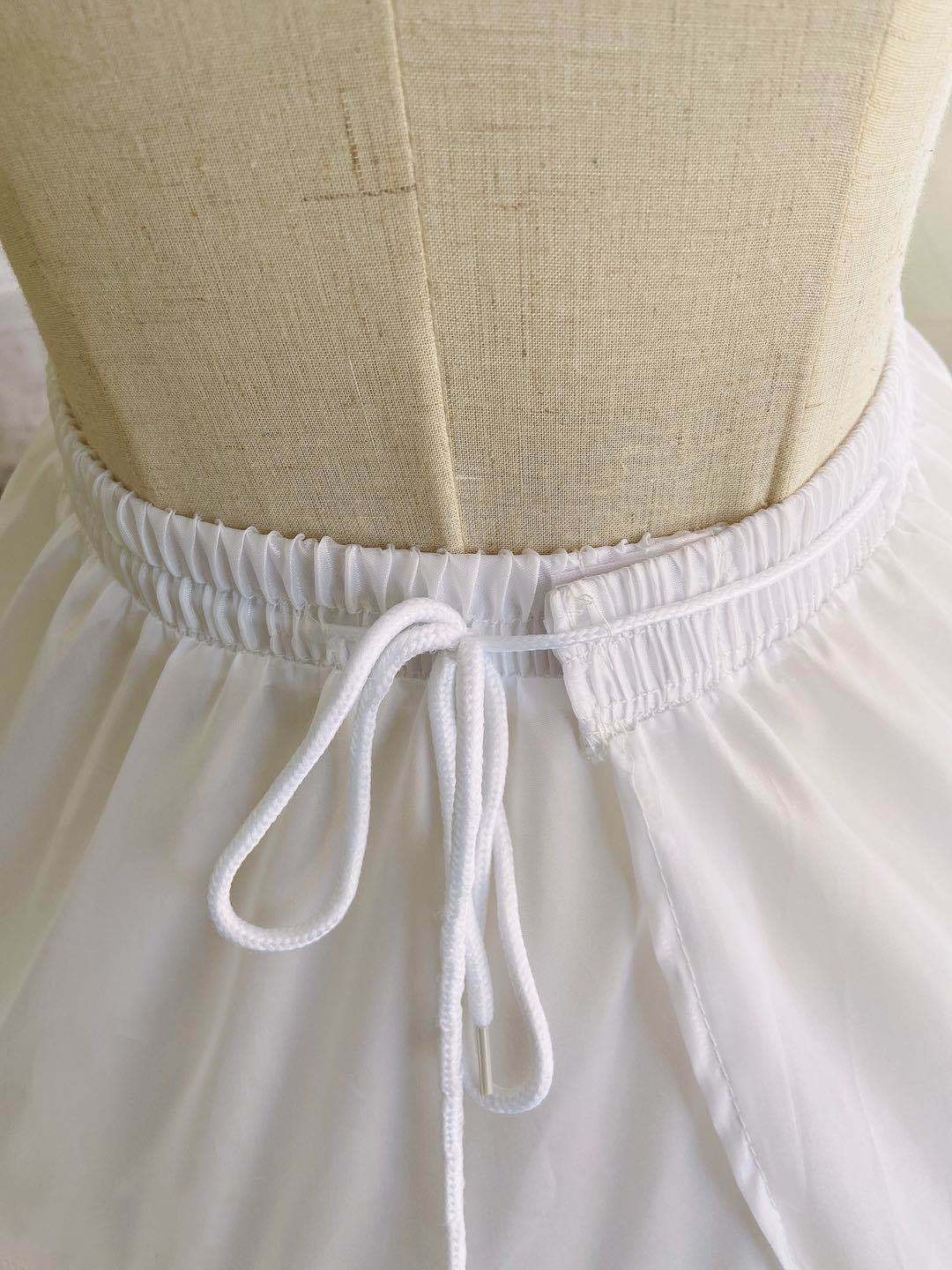 High Quality 6 Hoops Petticoats Big White Quinceanera Dress Petticoat Super Fluffy Crinoline Slip Underskirt For Wedding Ball Gown