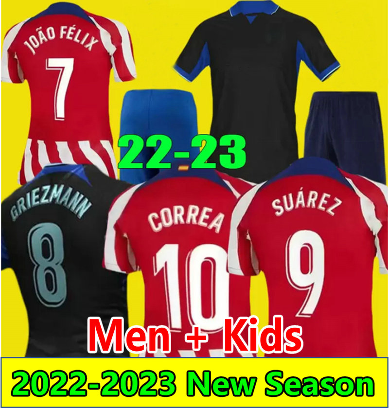 22 23 JOAO FELIX GRIEZMANN SUAREZ soccer jersey Correa camiseta de futol 2022 2023 R. DE PAUL Cunha CARRASCO M. LLORENTE football shirts women men kids kit uniforms mykit, 21-22 home +patch
22 23 JOAO FELIX GRIEZMANN SUAREZ soccer jersey Correa camiseta de futol 2022 2023 R. DE PAUL Cunha CARRASCO M. LLORENTE football shirts women men kids kit uniforms mykit, 21-22 home +patch