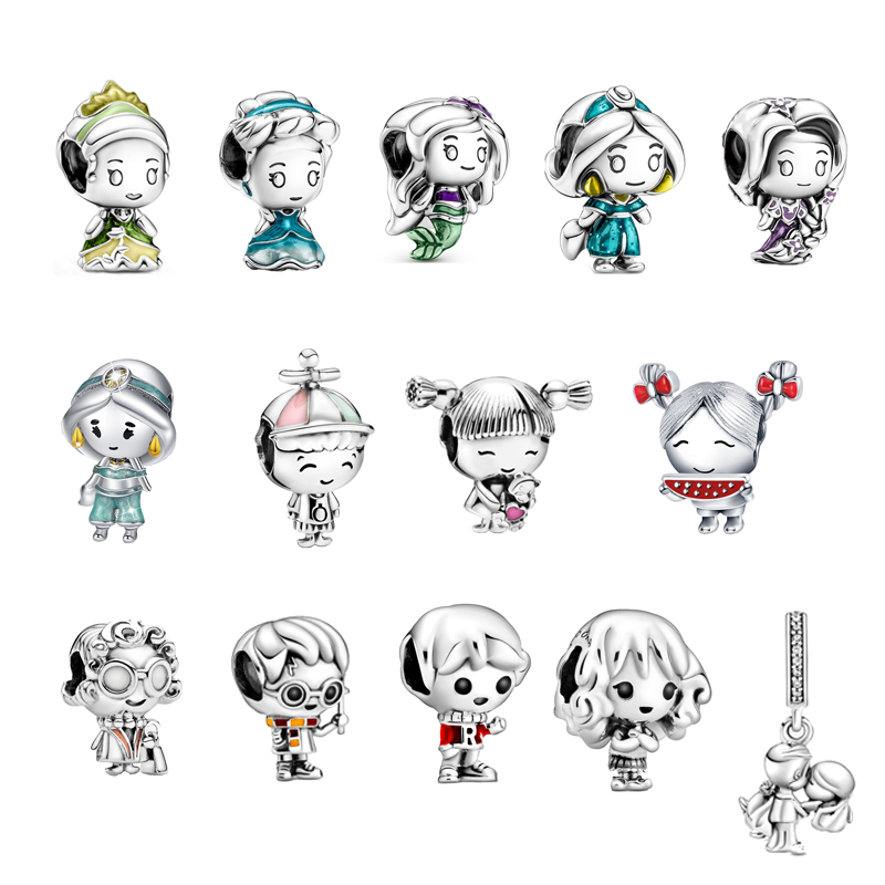 925 Sterling Silver Beads Fit Pandora Bracelets Princess Character Boy Girl Charms With Original Box
925 Sterling Silver Beads Fit Pandora Bracelets Princess Character Boy Girl Charms With Original Box