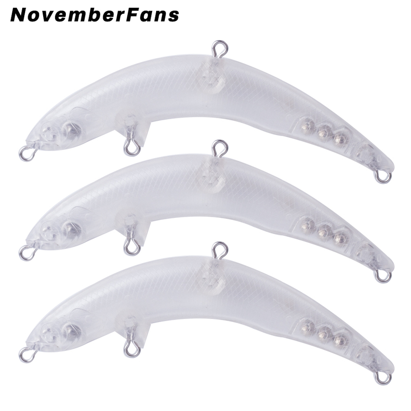 NovemberFans 10pcs lot Unpainted Bend Minnow Lures Floating Pencil DIY Blank Body Plastic Bait Fishing Tackle for 220721
NovemberFans 10pcs lot Unpainted Bend Minnow Lures Floating Pencil DIY Blank Body Plastic Bait Fishing Tackle for 220721