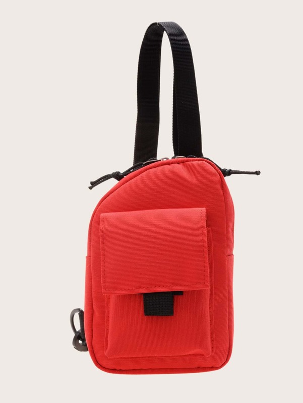 Kids Minimalist Knot Decor Sling Bag SHE