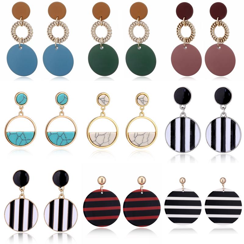 Dangle & Chandelier YAOLOGE 2022 Round Acrylic Drop Earrings For Women Vintage Statement Gift Festival Party Fashion Jewelry Wholesale
Dangle & Chandelier YAOLOGE 2022 Round Acrylic Drop Earrings For Women Vintage Statement Gift Festival Party Fashion Jewelry Wholesale