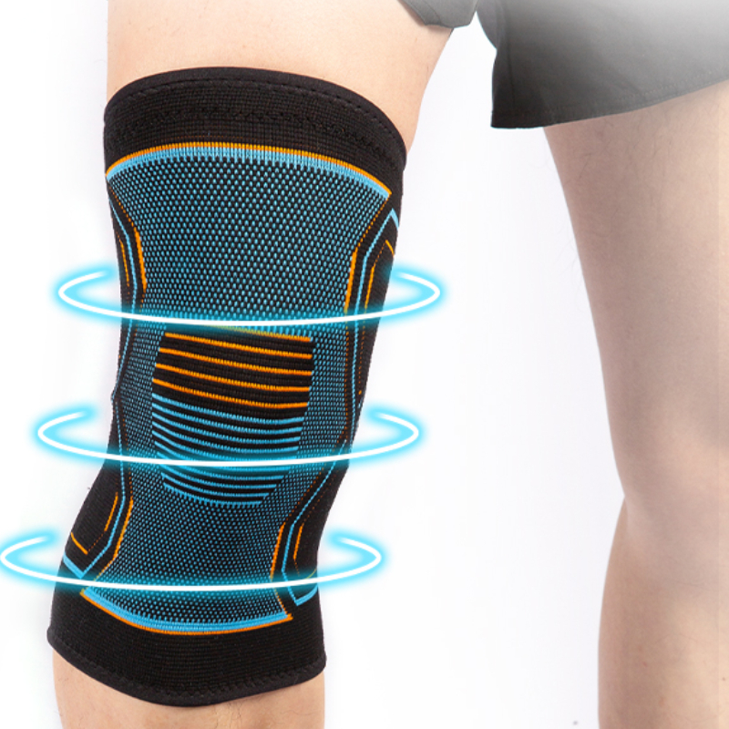 Compression Knee Brace Workout Knee Support for Joint Pain Relief Running Biking Basketball Knitted Knee Sleeve for Adult 220718