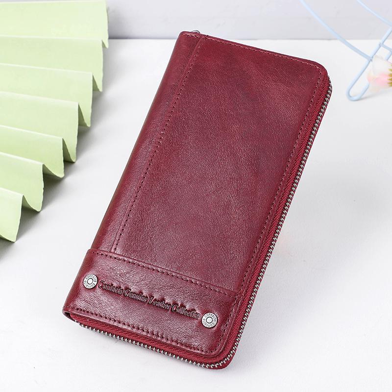 Wallets Contact's 2022 Women Genuine Leather Card Holder Female Purse Zipper Wallet For Fashion Clutch Bag Rfid CarterasWallets, Blue
Wallets Contact's 2022 Women Genuine Leather Card Holder Female Purse Zipper Wallet For Fashion Clutch Bag Rfid CarterasWallets, Blue