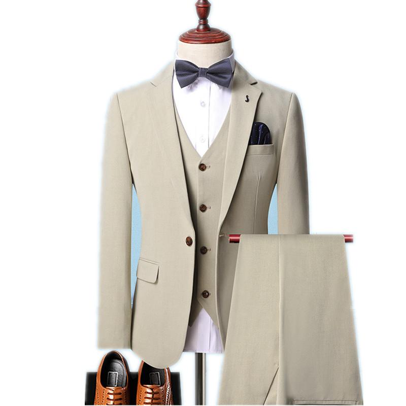 Men' Suits & Blazers Male Three-Piece Set Blazer Pants Vest Slim Business Formal Dress Waistcoat Groom Man Suit Weeding Office BlazersMen, Picture color 3
Men' Suits & Blazers Male Three-Piece Set Blazer Pants Vest Slim Business Formal Dress Waistcoat Groom Man Suit Weeding Office BlazersMen, Picture color 3