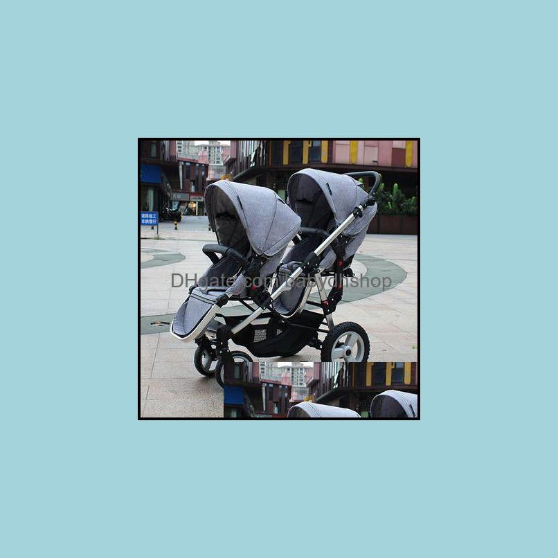 Strollers Baby Kids Maternity Double Twins Stroller High Landscape Foldable Baby Prams 2 In 1 Travel System Trolley Walker Carriage Drop
Strollers Baby Kids Maternity Double Twins Stroller High Landscape Foldable Baby Prams 2 In 1 Travel System Trolley Walker Carriage Drop
