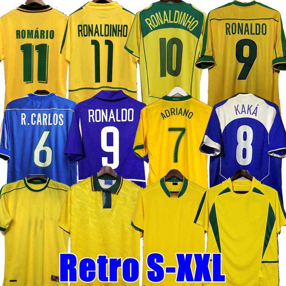 1998 Brasil soccer jerseys 2002 retro shirts Carlos Romario Ronaldo Ronaldinho 2004 camisa de futebol 1994 BraziLS 2006 1982 RIVALDO ADRIANO, 1998 away
1998 Brasil soccer jerseys 2002 retro shirts Carlos Romario Ronaldo Ronaldinho 2004 camisa de futebol 1994 BraziLS 2006 1982 RIVALDO ADRIANO, 1998 away
