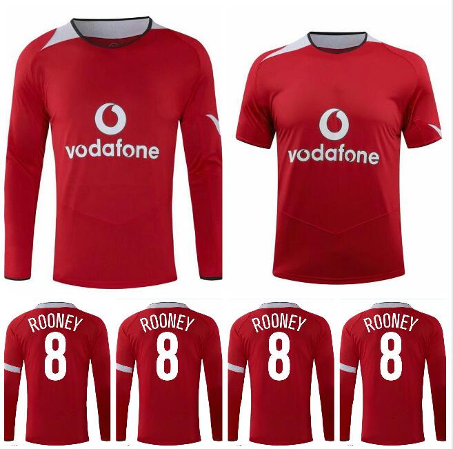 2004 2006 van Nistelrooy Ronaldo retro soccer jersey Rooney Scholes Giggs classic vintage football shirt, Home epl longsleeve
2004 2006 van Nistelrooy Ronaldo retro soccer jersey Rooney Scholes Giggs classic vintage football shirt, Home epl longsleeve