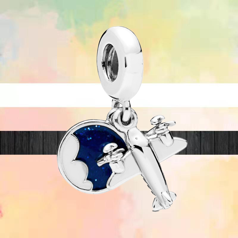 S925 Sterling Silver Dangle Charm Silver Color Lucky Cat Safety Chain Snake Boy Girl Love Beads Bead Fit Charms Bracelet DIY Jewelry Accessories