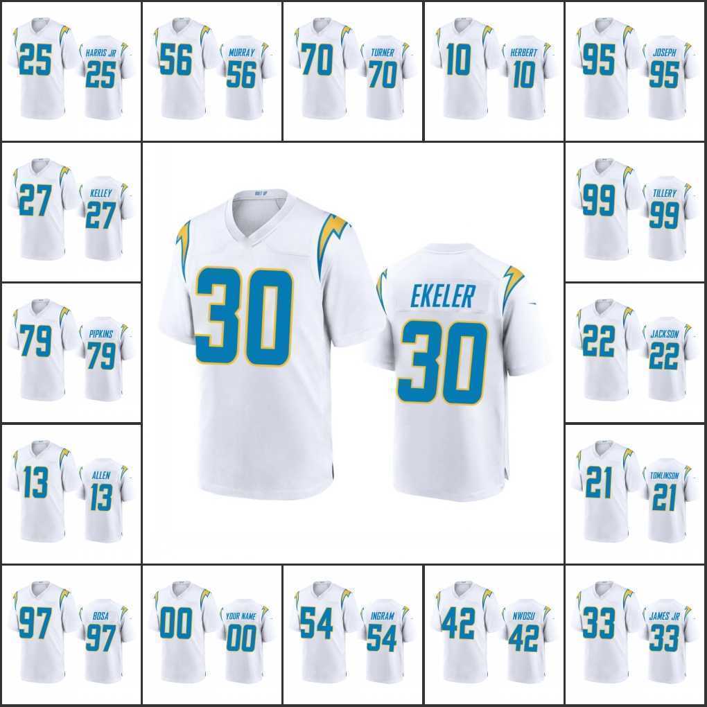 Los Angeles''Chargers''Men #10 Justin Herbert 97 Joey Bosa 17 Philip Rivers Women Youth Custom White Game Jersey
Los Angeles''Chargers''Men #10 Justin Herbert 97 Joey Bosa 17 Philip Rivers Women Youth Custom White Game Jersey