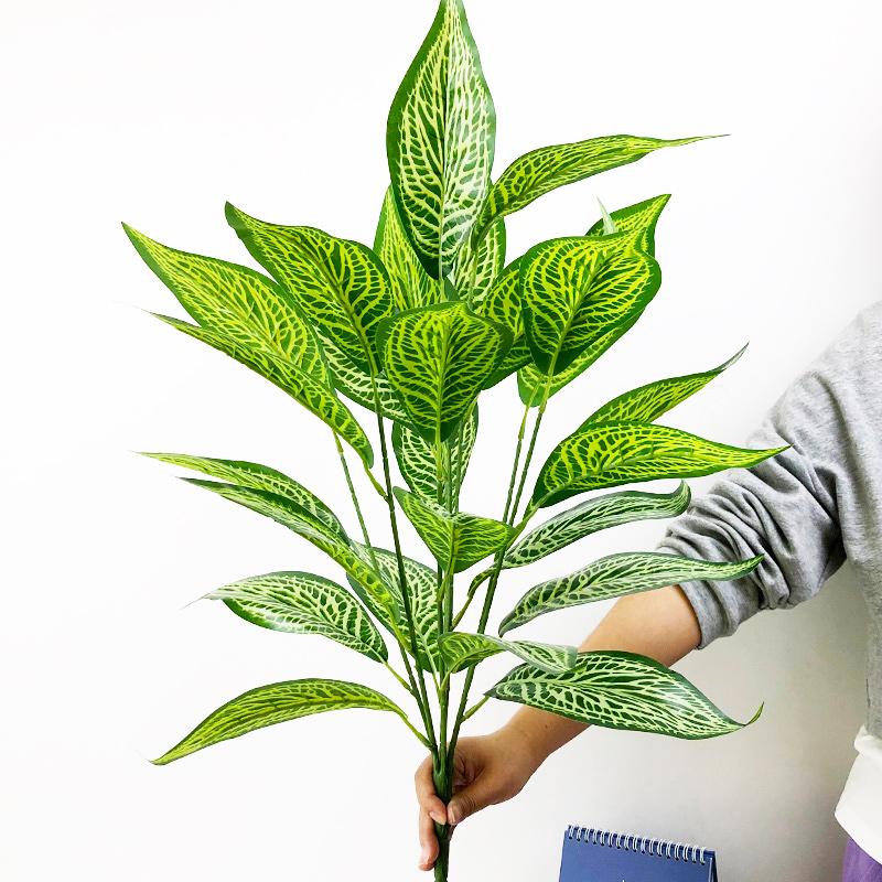 Decorative Flowers & Wreaths 60cm 18 Fork Large Artificial Plants Plastic Monstera Leaves Tropical Palm Tree Fake Banana Leaf For Home Garde, 75cm 26 leaves b
Decorative Flowers & Wreaths 60cm 18 Fork Large Artificial Plants Plastic Monstera Leaves Tropical Palm Tree Fake Banana Leaf For Home Garde, 75cm 26 leaves b
