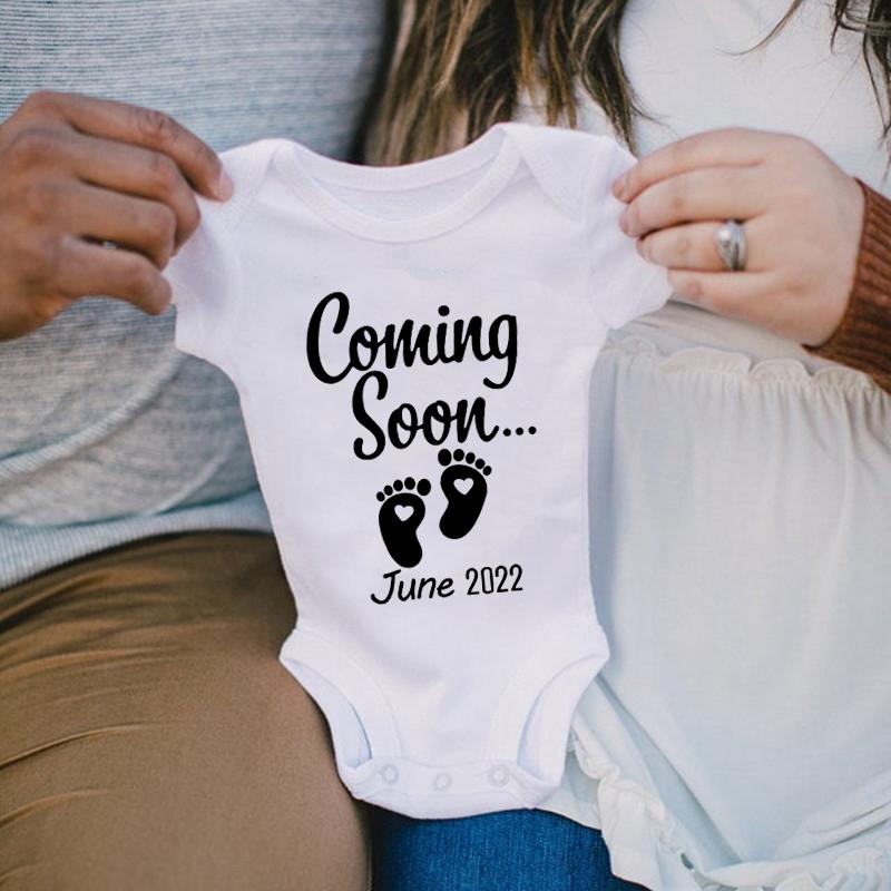Rompers Baby Announcement Coming Soon 2022 Born Bodysuits Cotton Summer Boys Girls Romper Body Pregnancy Reveal ClothesRompers RompersRomper, Blank romper
Rompers Baby Announcement Coming Soon 2022 Born Bodysuits Cotton Summer Boys Girls Romper Body Pregnancy Reveal ClothesRompers RompersRomper, Blank romper