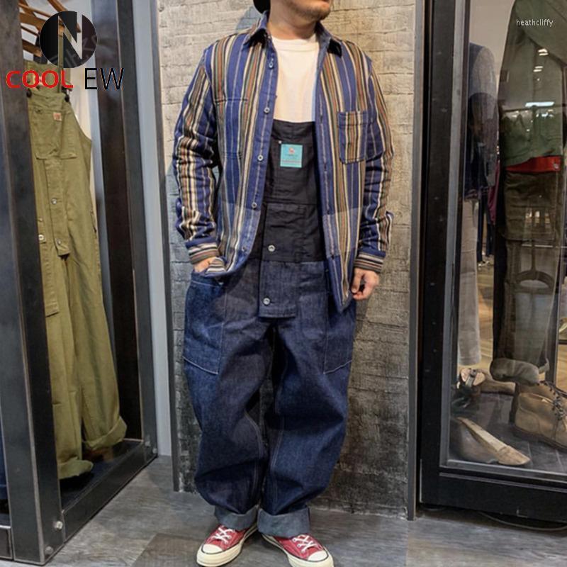 Men' Pants SS Amekaji Tooling Color Matching Vintage Jumpsuit Denim Stitching Suspenders Trousers For Men And WomenMen' Heat22, Army green
Men' Pants SS Amekaji Tooling Color Matching Vintage Jumpsuit Denim Stitching Suspenders Trousers For Men And WomenMen' Heat22, Army green
