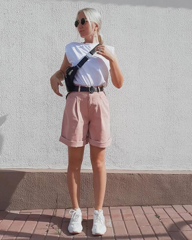 Flectit Bermuda Shorts Women High Waist Wide Leg Soft Denim Shorts Summer Student Girl Casual Outfits 220419