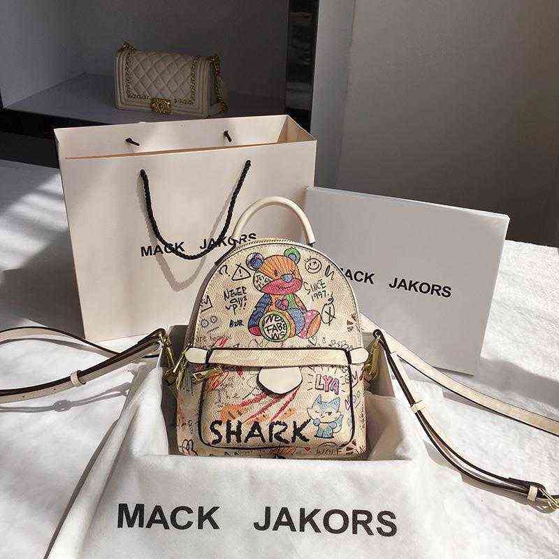 Ladies Fashion Backpack Mini Backpack Women PU Leather Shoulder Bag Cute Cartoon Multi-Function Small Bagpack Female X220331, Ivory
Ladies Fashion Backpack Mini Backpack Women PU Leather Shoulder Bag Cute Cartoon Multi-Function Small Bagpack Female X220331, Ivory