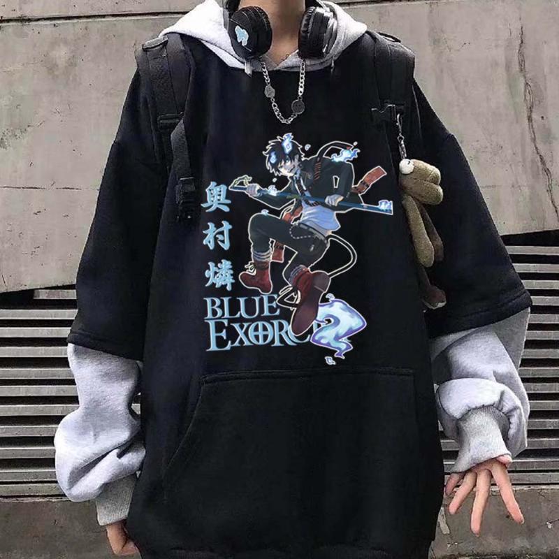 Men's Hoodies & Sweatshirts Okumura Rin Hoodie Japanese Harajuku Anime Blue Exorcist Men Women Loog Sleeve Sweatshirt Gift, Black
Men's Hoodies & Sweatshirts Okumura Rin Hoodie Japanese Harajuku Anime Blue Exorcist Men Women Loog Sleeve Sweatshirt Gift, Black