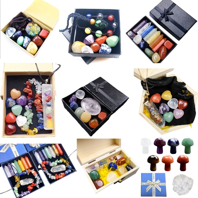 Arts And Crafts 7 Chakra Crystals Gift Box Set Healing Tumbling Stone Crystal Mixed With Natural Rough Stones For jllYuQ
Arts And Crafts 7 Chakra Crystals Gift Box Set Healing Tumbling Stone Crystal Mixed With Natural Rough Stones For jllYuQ