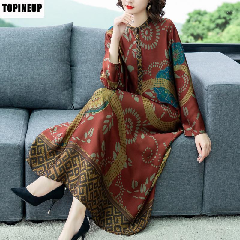 Casual Dresses Women's 2022 Retro Vintage Ladies Spring Floral Dress Elegant Red Print Mid-aged Female Robe
Casual Dresses Women's 2022 Retro Vintage Ladies Spring Floral Dress Elegant Red Print Mid-aged Female Robe