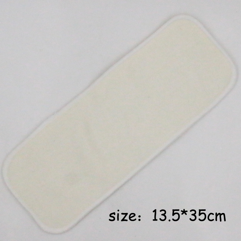 Pororo organic hemp insert 4 layers for reusable cloth diaper, coming super absorbent diaper inserts baby nappies 220512