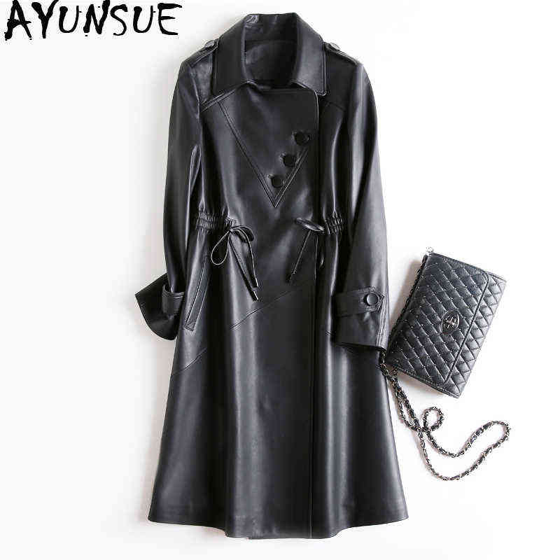 Ayunsue Women Fur Coats Spring Tops Korean Elegant Sheepskin Coats Genuine Leather Coat Women Clothing 2020 Trench Coats J220727, Black
Ayunsue Women Fur Coats Spring Tops Korean Elegant Sheepskin Coats Genuine Leather Coat Women Clothing 2020 Trench Coats J220727, Black