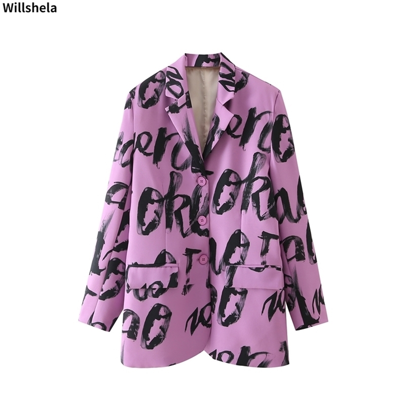 Willshela Women Fashion With Pockets Single Breasted Printed Blazer Notched Neck Long Sleeve Vintage Female Coats Chic Tops 220402, Beige
Willshela Women Fashion With Pockets Single Breasted Printed Blazer Notched Neck Long Sleeve Vintage Female Coats Chic Tops 220402, Beige
