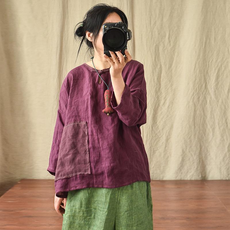 Women's Blouses & Shirts Women Loose Embroidered Patchwork Linen Blouse Tops Shirt Female 2022 Spring Summer Spliced Ladies Vintage BlouseWo, Khaki
Women's Blouses & Shirts Women Loose Embroidered Patchwork Linen Blouse Tops Shirt Female 2022 Spring Summer Spliced Ladies Vintage BlouseWo, Khaki