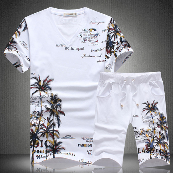 Men's Tracksuits Men's Summer Beach Shorts Sets Men Casual Coconut Printing Suits Mens Clothing Suit Male T Shirt
Men's Tracksuits Men's Summer Beach Shorts Sets Men Casual Coconut Printing Suits Mens Clothing Suit Male T Shirt