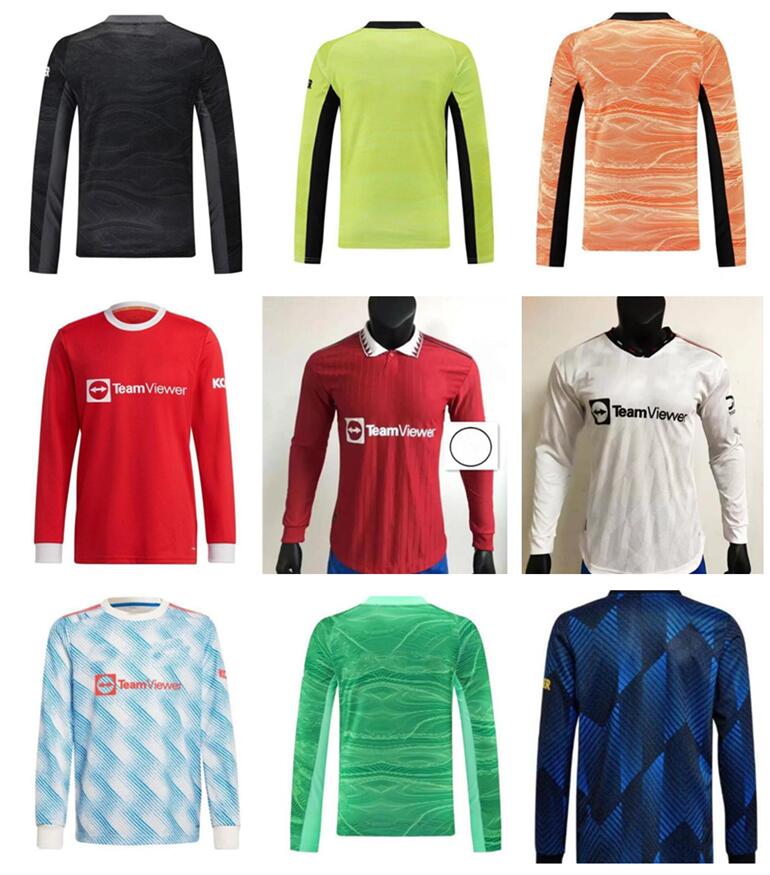 DE GEA Goalkeeper Uniform RONALDO SANCHO RASHFORD soccer jersey 21 22 23 SHAW SANCHO MARTIAL MAN UTD LINGARD FERNANDES Long Sleeve football shirt 2021 2022 2023
DE GEA Goalkeeper Uniform RONALDO SANCHO RASHFORD soccer jersey 21 22 23 SHAW SANCHO MARTIAL MAN UTD LINGARD FERNANDES Long Sleeve football shirt 2021 2022 2023