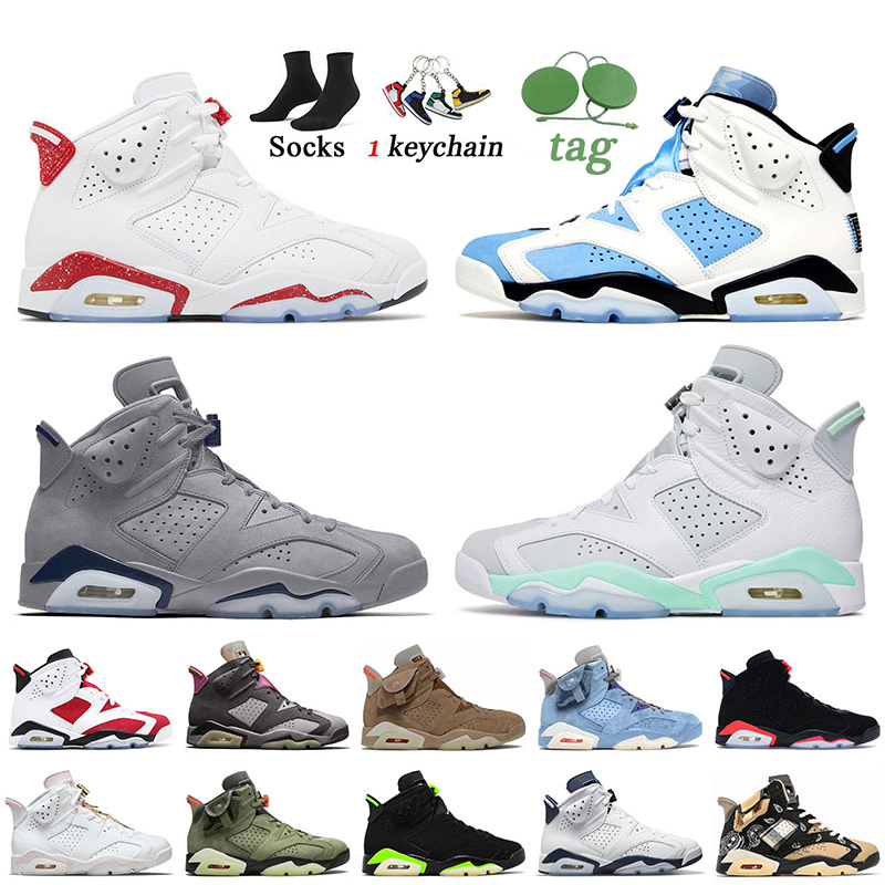 2022 Fashion Women Mens Jumpman 6 Basketball Shoes Red Oreo 6s UNC Georgetown Mint Foam Carmine Black Infrared Bordeaux Cactus Jack Electric Green Trainers Sneakers, C34 36-47
2022 Fashion Women Mens Jumpman 6 Basketball Shoes Red Oreo 6s UNC Georgetown Mint Foam Carmine Black Infrared Bordeaux Cactus Jack Electric Green Trainers Sneakers, C34 36-47