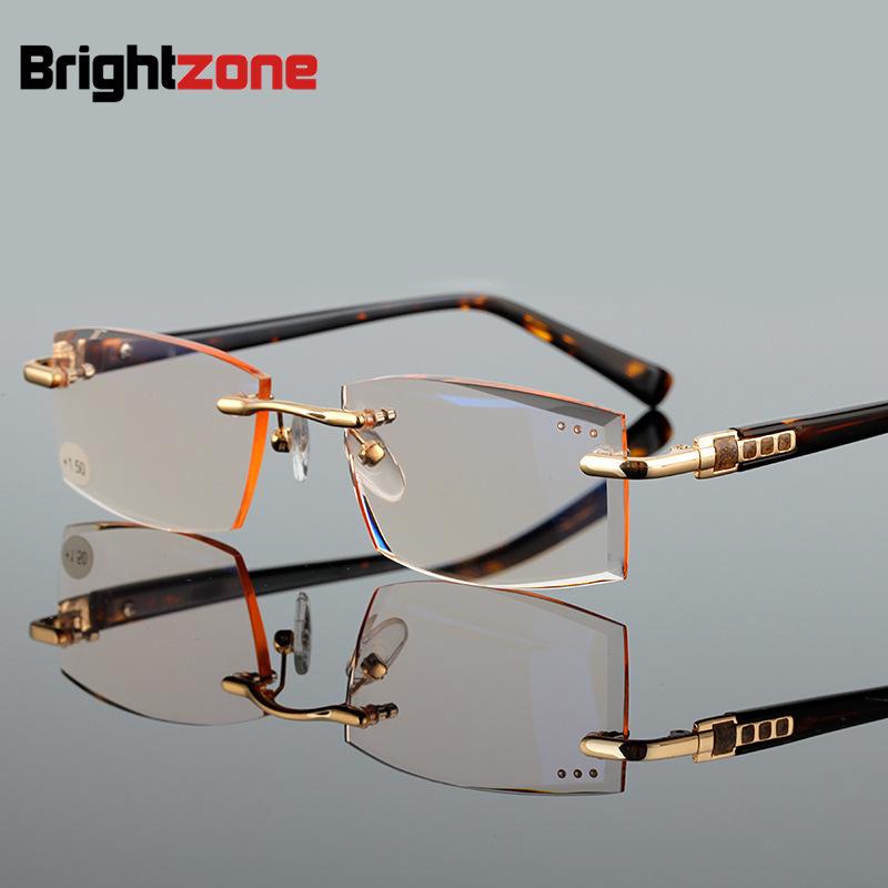Sunglasses High Quality Fashion Rimless Men Women Eyeglasses Far-sight Points Reading Presbyopia Glasses Men's Diopter 1.00 1.50 2.00...
Sunglasses High Quality Fashion Rimless Men Women Eyeglasses Far-sight Points Reading Presbyopia Glasses Men's Diopter 1.00 1.50 2.00...