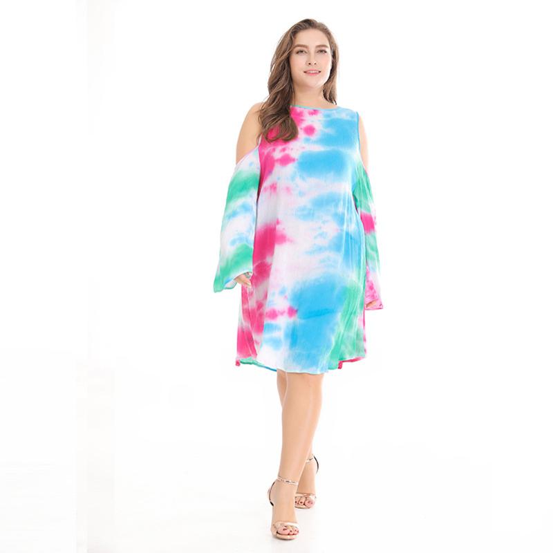 Plus Size Dresses Comfortable Simple Strap Full Sleeve Midi Skirts Women's Pregnancy Clothing Beach Style Casual Summer Tie-dye
Plus Size Dresses Comfortable Simple Strap Full Sleeve Midi Skirts Women's Pregnancy Clothing Beach Style Casual Summer Tie-dye