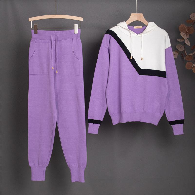 Women's Two Piece Pants Amolapha Jogger Suit Retro Chic Hooded Long Sleeve Sweatshirt + Leggings Sports Fashion Women Two-piece Sets, Black
Women's Two Piece Pants Amolapha Jogger Suit Retro Chic Hooded Long Sleeve Sweatshirt + Leggings Sports Fashion Women Two-piece Sets, Black