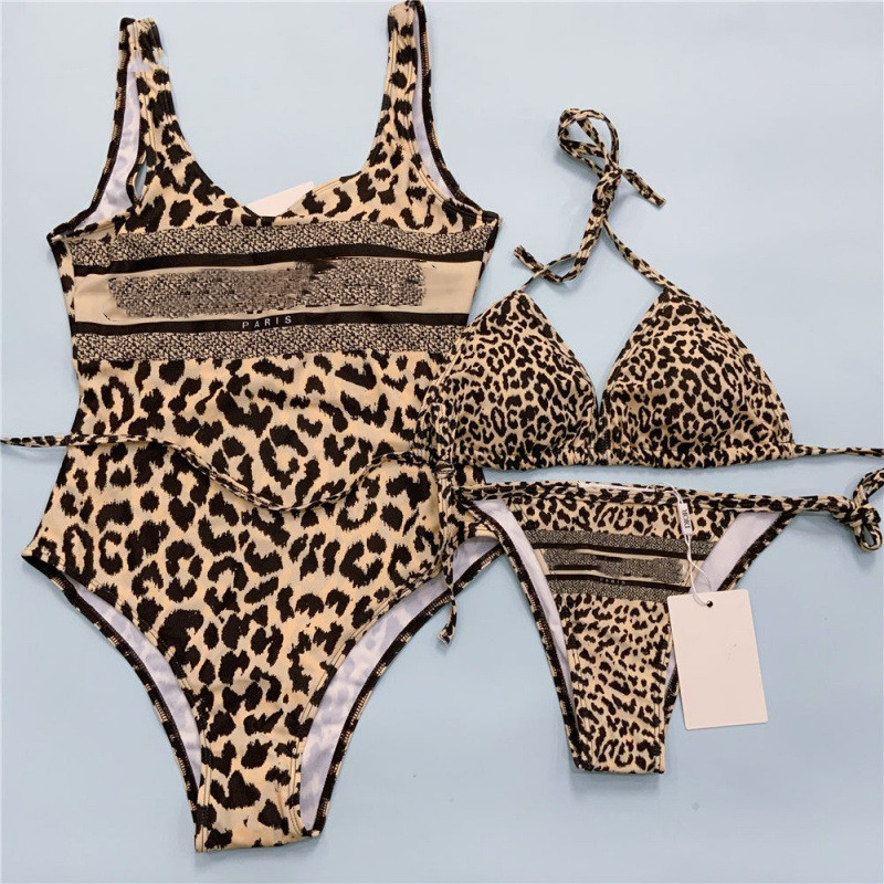 Girls Brand Leopard Bikini Womens Swimwear Letter Logo Women Swimsuit Suit Textile Summer Ladies One Piece beach Bikinis, Please contact me real pictures
Girls Brand Leopard Bikini Womens Swimwear Letter Logo Women Swimsuit Suit Textile Summer Ladies One Piece beach Bikinis, Please contact me real pictures